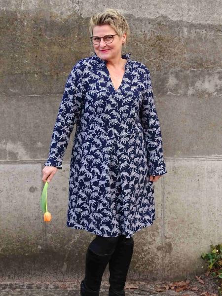 Nähbeispiel Kleid Magnolia lillesol women No. 60